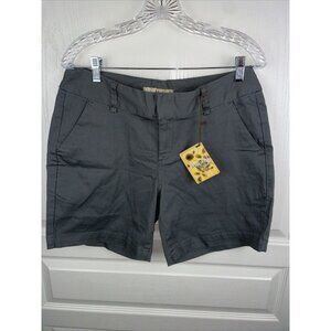 Hybrid & Company ~Woman Size 11~ Gray Bermuda Shorts Cotton Blend NWT.